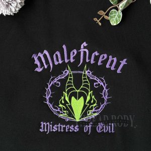 Maleficent Embroidered Sweatshirt