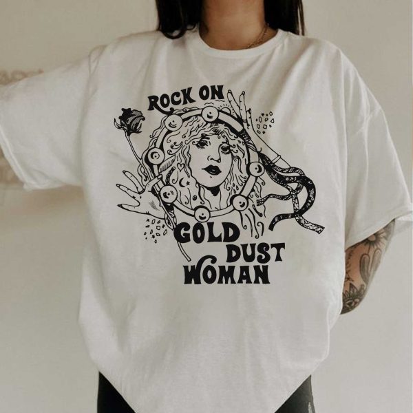 Rock on gold dust woman Shirt