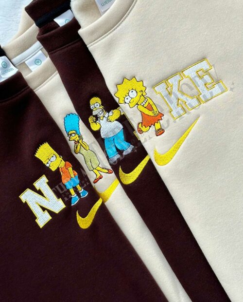The Simpsons Embroidered Sweatshirt