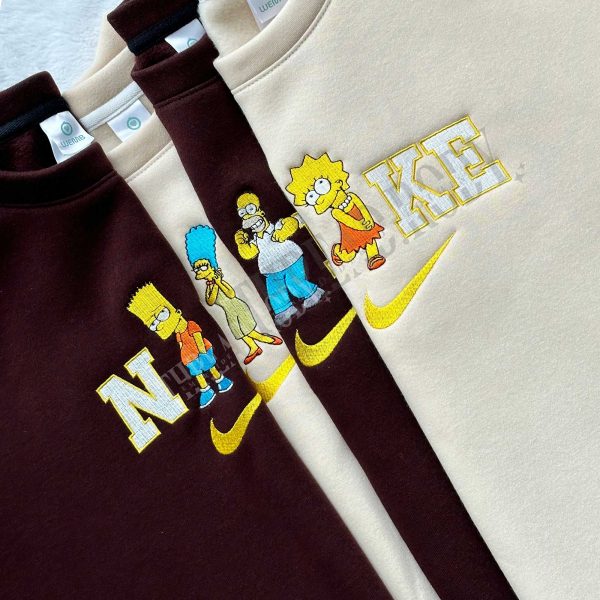 The Simpsons Embroidered Sweatshirt