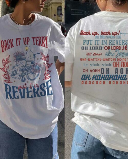 Back it up Terry T-shirt Back it up Terry T-shirt