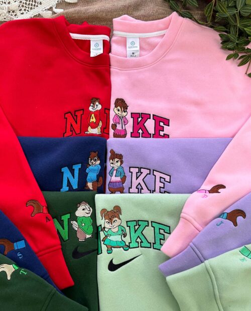 Alvin and the Chipmunks and Chipettes Embroidered Sweatshirt