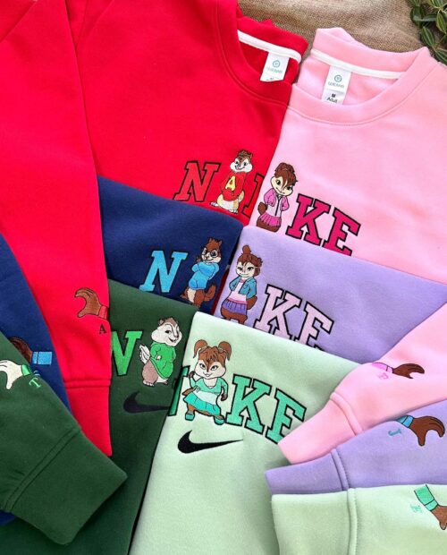 Alvin and the Chipmunks and Chipettes Embroidered Sweatshirt