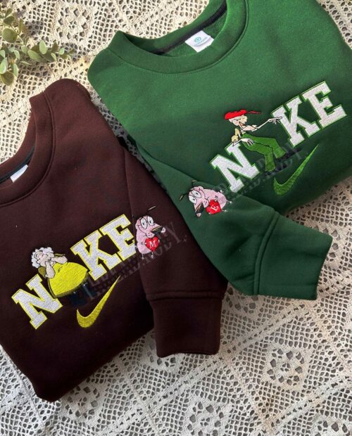 Eustace and Muriel (courage) – Embroidered Sweatshirt