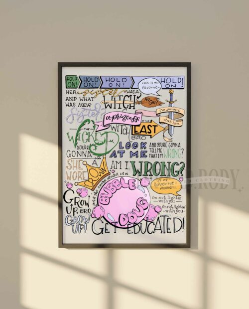 Her sister was a witch – The Wizard Of Oz  Poster