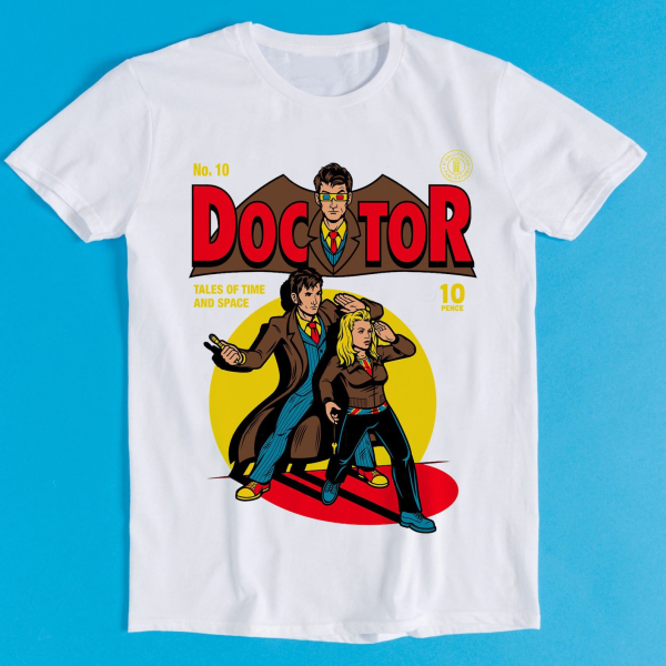 Doctor Who Comic Cartoon Shirt