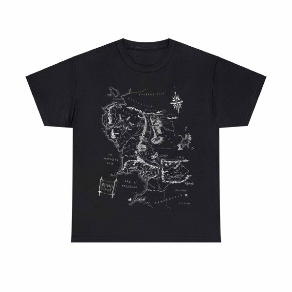 Middle Earth Map T-shirt