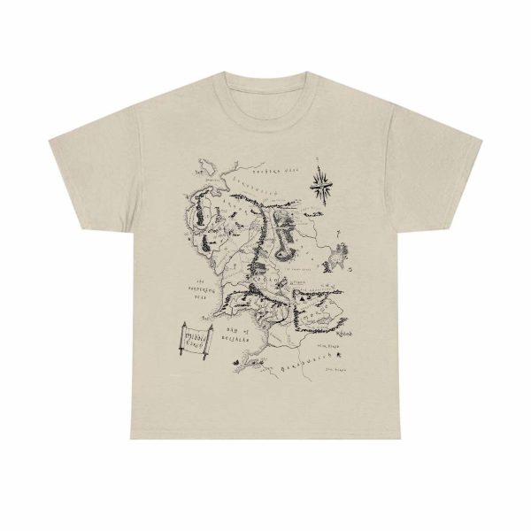 Middle Earth Map T-shirt