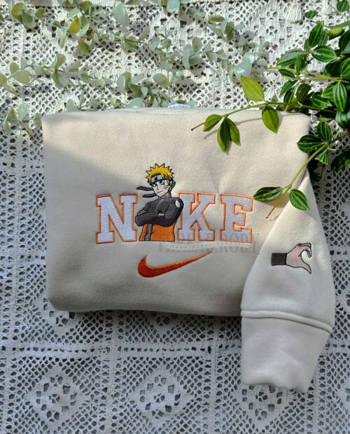 Naruto and Sasuke – Embroidered Sweatshirt