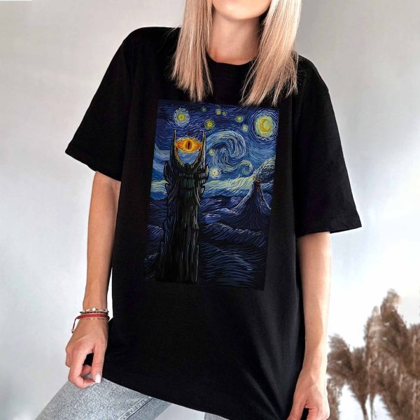 Sauron van Gogh T-shirt