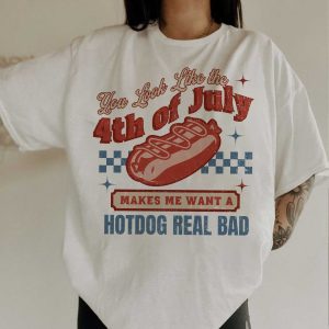 Retro You Look Like the 4th of July Shirt