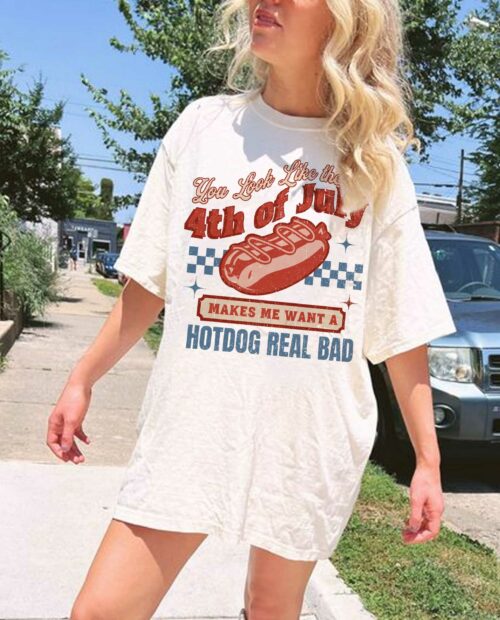 Retro You Look Like the 4th of July Shirt