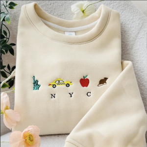 NYC Embroidered Sweatshirt