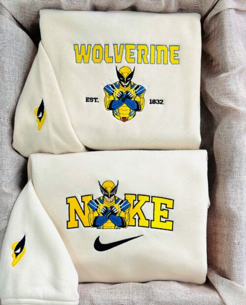 Deadpool and Wolverine Embroidered Sweatshirt