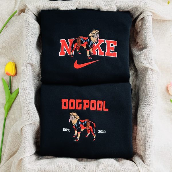 Deadpool and Wolverine Embroidered Sweatshirt