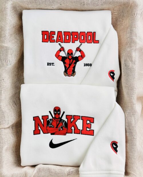 Deadpool and Wolverine Embroidered Sweatshirt