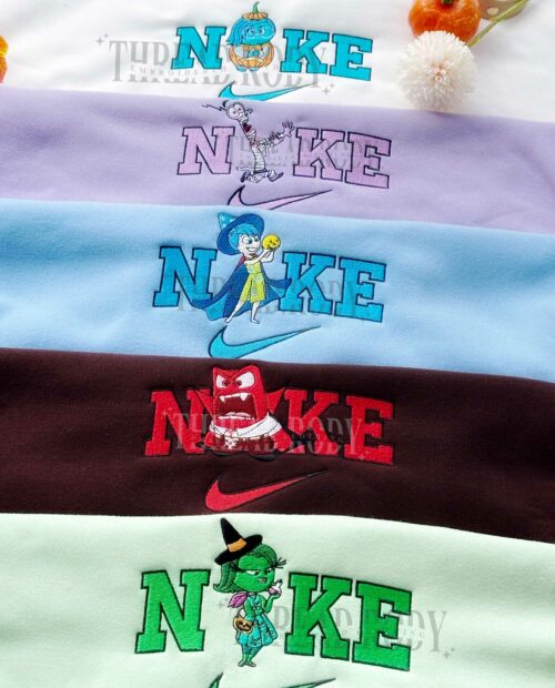 Inside Out (Halloween Version) Embroidered Sweatshirt