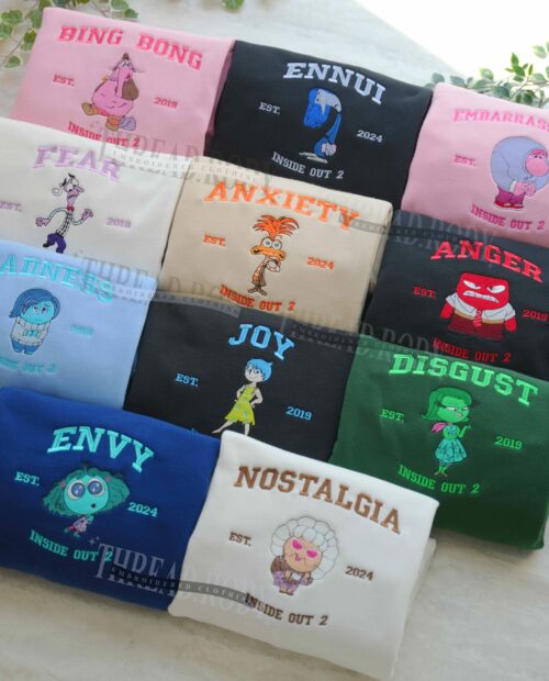 Inside Out (version 2) Embroidered Sweatshirt