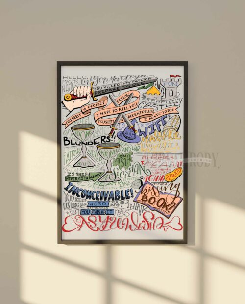 The Princess Bride Quotes Poster