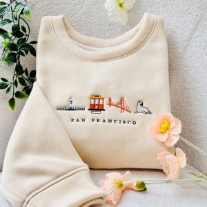 San Francisco Embroidered Sweatshirt