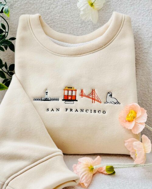 San Francisco Embroidered Sweatshirt San Francisco Embroidered Sweatshirt