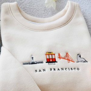 San Francisco Embroidered Sweatshirt