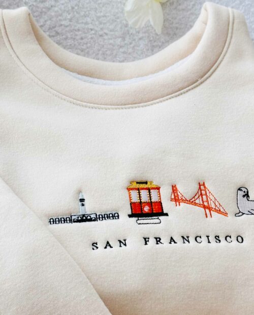 San Francisco Embroidered Sweatshirt