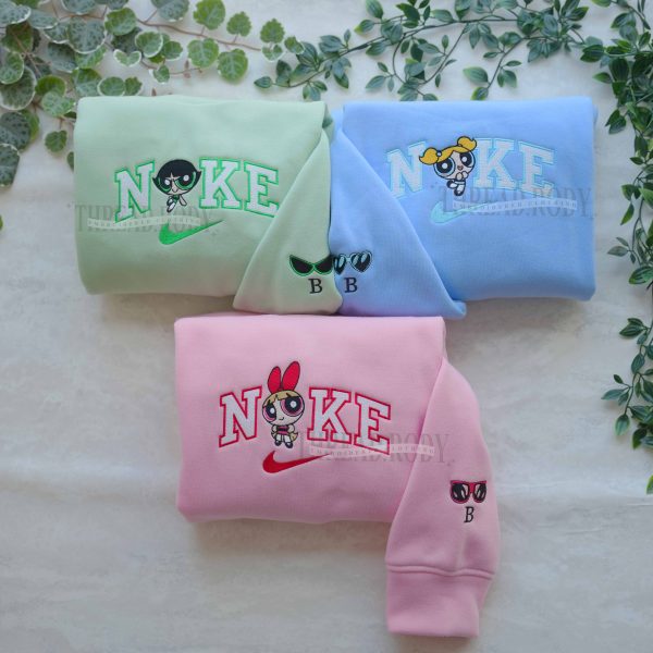 the powerpuff girls – Embroidered Sweatshirt