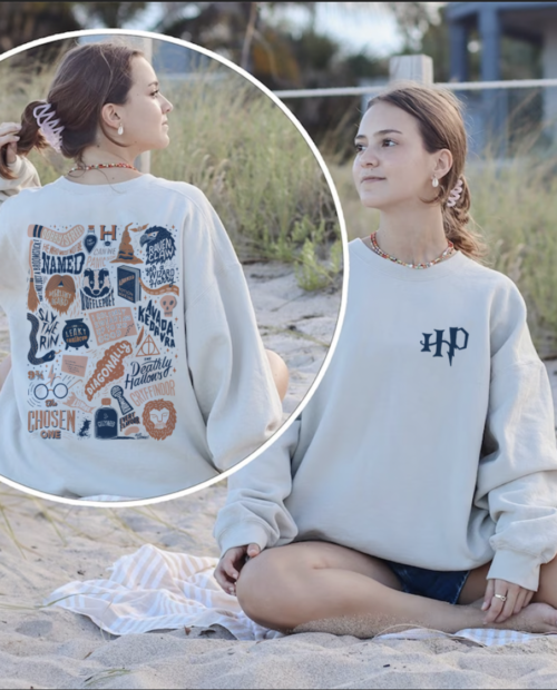Harry Potter Ver2 (2 side) Sweatshirt
