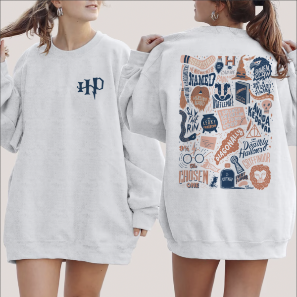 Harry Potter Ver2 (2 side) Sweatshirt