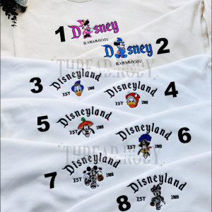 Disney Halloween –  Embroidered Sweatshirt