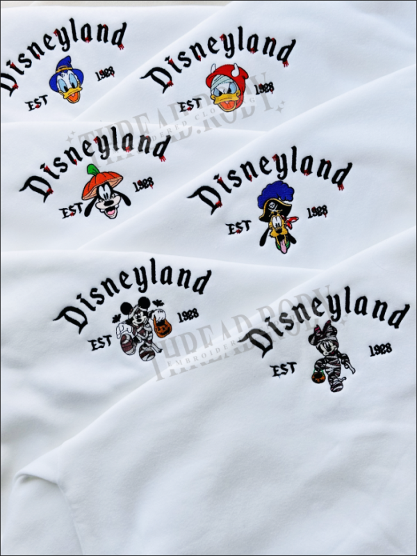 Disney Halloween –  Embroidered Sweatshirt