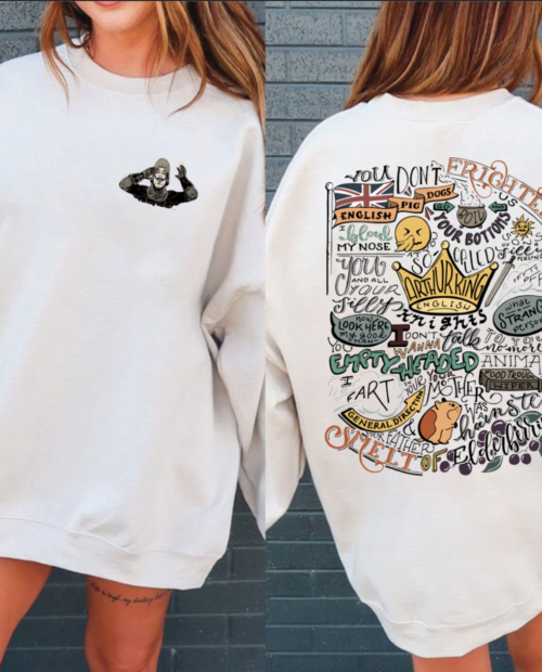 Monty Python And The Holy Grail (2 side) Sweatshirt