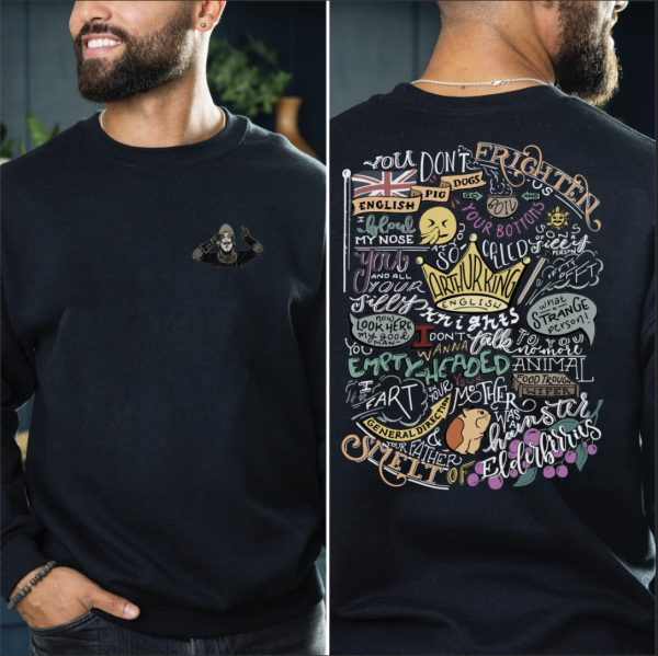 Monty Python French Castle (2 side) Sweatshirt