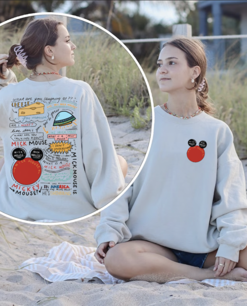 Are you Mick Mouse Quotes Sweatshirt