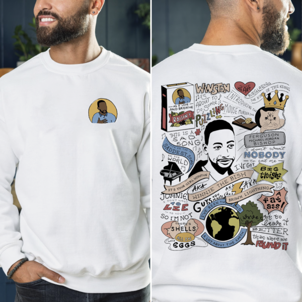 Winston Quotes(2 side) Sweatshirt