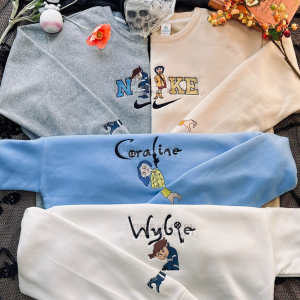 Coraline –  Embroidered Sweatshirt