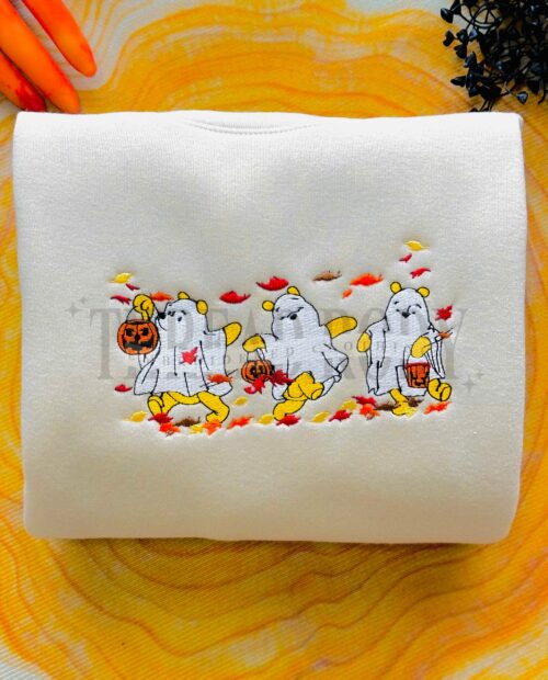 Winne the Pooh Halloween –  Embroidered Sweatshirt
