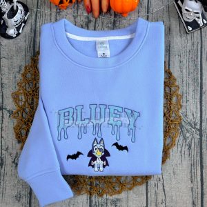 Bluey and Bingo Halloween –  Embroidered Sweatshirt