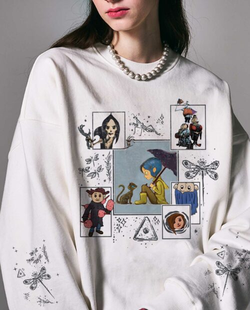 Coraline Halloween (Print 2 hand) Sweatshirt