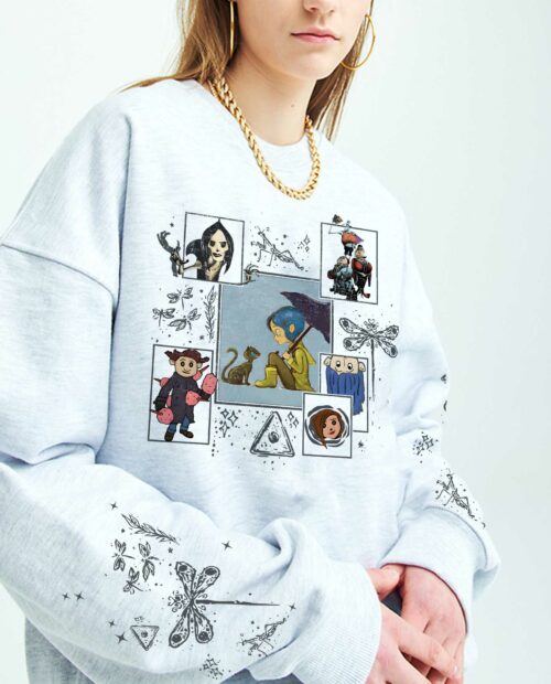 Coraline Halloween (Print 2 hand) Sweatshirt