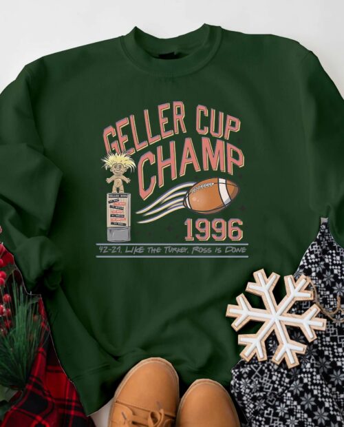 Friends Geller Cup Champ Sweatshirt