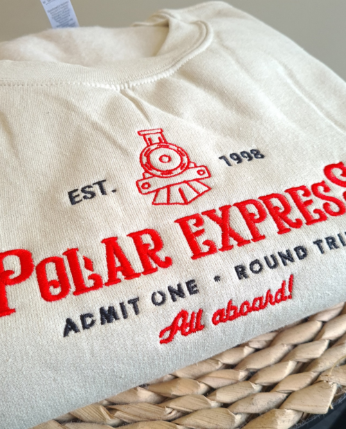 The Polar Express (Ver 2) Embroidered Sweatshirt