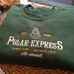 The Polar Express Embroidered Sweatshirt