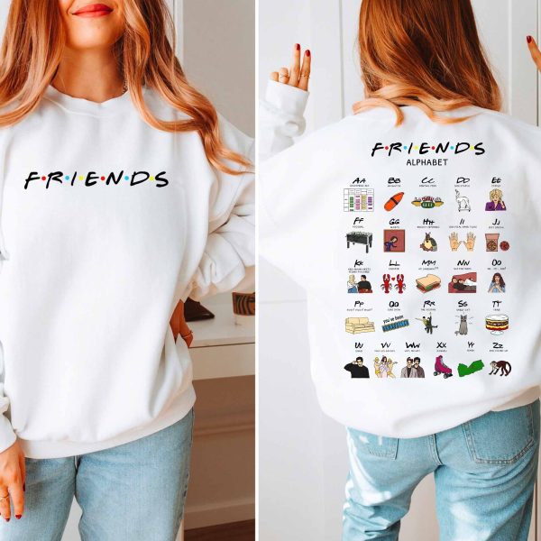 Friends Alphabet Sweatshirt