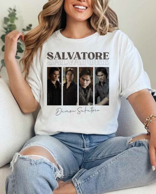 vintage Damon Salvatore sweatshirt
