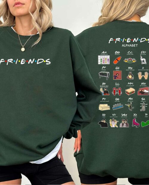 Friends Alphabet Sweatshirt Friends Alphabet Sweatshirt