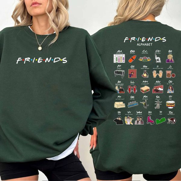 Friends Alphabet Sweatshirt