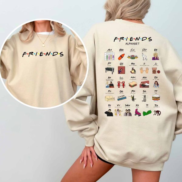 Friends Alphabet Sweatshirt