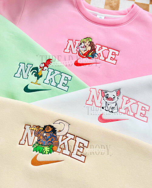 Moana Verison 2 – Embroidered Sweatshirt